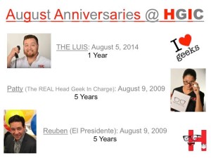 August Anniversaries